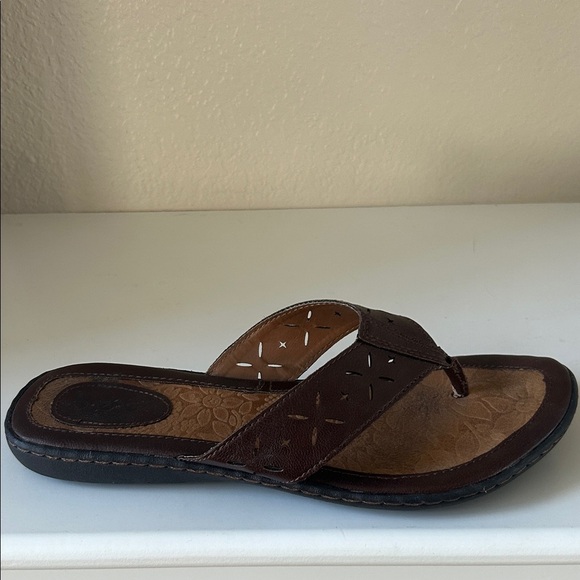Brown Leather Sandals - Picture 2 of 11